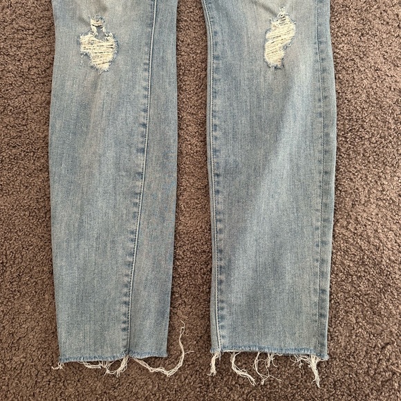 MOTHER Looker Ankle Fray Jeans - Picture 8 of 10